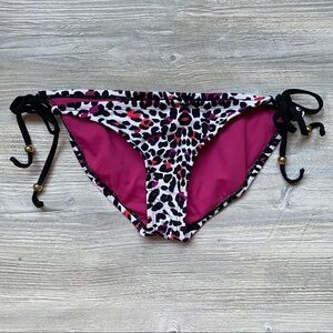 Xhilaration Bikini Swim Bottom Leopard Small